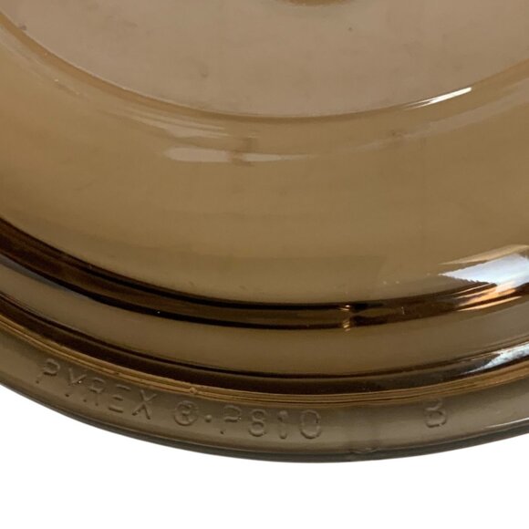 Corning Vision Amber Glass Saucepan With Pyrex Lid .5L Vintage - Picture 11 of 11